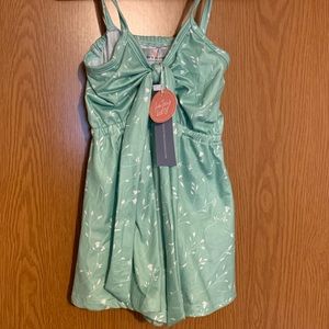 2T Bailey’s Blossom keyhole romper NWT